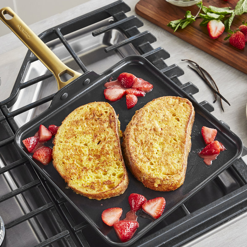 GreenPan Reserve Black Healthy Ceramic Nonstick Griddle, 11" Wayfair